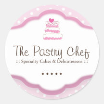 Decorative Bakery Stickers