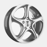 Decorative Car Rim Fridge Magnets