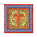 DECORATIVE CROSS REFRIGERATOR MAGNET