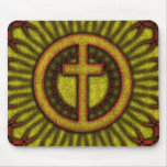 DECORATIVE CROSS MOUSE PADS