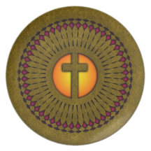 Decorative Cross Plate