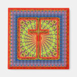 DECORATIVE CROSS REFRIGERATOR MAGNET