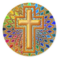 DECORATIVE CROSS STICKERS