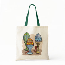 Decorative Eggs Tote Bag