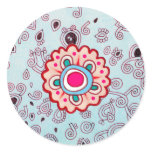Decorative Flower Sticker