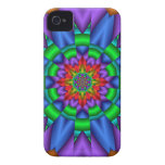 Decorative kaleidoscope iPhone 4 case