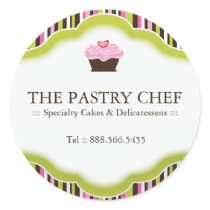 Decorative Pastry Chef Stickers