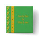 Decorative Save the Date Pins