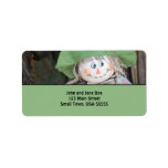 Decorative Scarecrow Address Labels