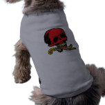 Decorative Skull Doggie T-shirt
