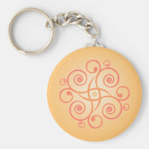 Decorative Spirals: Keychain