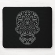 Decorative Sugar Skull - dark Use Pads