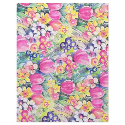 Decoupage & Craft Paper Customized Letterhead by ArtbyJean