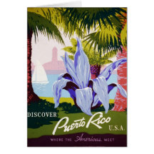 Découvrez Porto Rico Carte De Vœux
