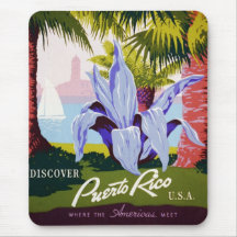 Découvrez Porto Rico Tapis De Souris