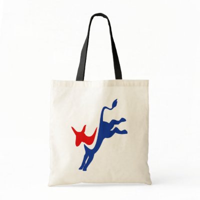Decrat Donkey Tote Bag by democrat_store
