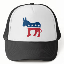 Decratic Donkey Trucker Hats