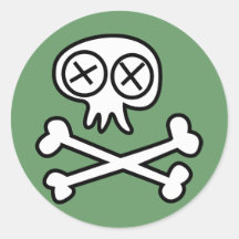 Ded DemBones Stickers