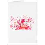 dee jay chic vector greeting cards