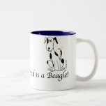 Deefa dog - My best friend is a Beagle Mug