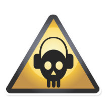 Deejay Danger Stickers