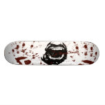 Deep Bloody Hand Print Window 2 Zombie Skate Decks