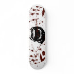 Deep Bloody Hand Print Window 2 Zombie Skate Decks