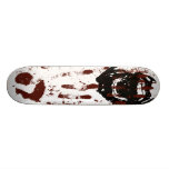 Deep Bloody Hand Print Window Zombie Skate Decks