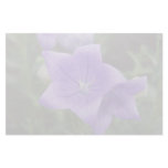 Deep Blue Balloon Flower Photograph Stationery Paper