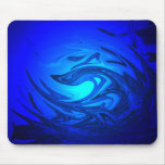 Deep Blue, Designs By Che Dean Mouse Pad