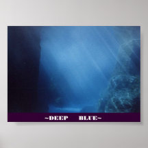 DEEP BLUE POSTERS