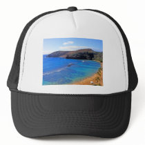 Deep Hanauma Bay, Honolulu, Oahu Trucker Hat
