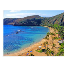 Deep Hanauma Bay, Honolulu, Oahu Post Cards