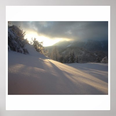 Deep in Winter Poster by Ernestmohs