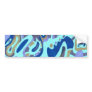 "Deep is the Ocean" Abstract Bumper Stickers