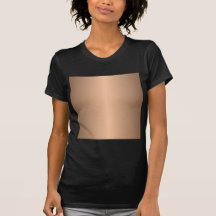 Deep Peach and Coffee Gradient T Shirts