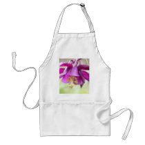 Deep Purple Columbine (Aquilegia) Petals Aprons
