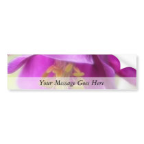 Deep Purple Columbine (Aquilegia) Petals Bumper Stickers