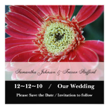 Deep Red Custom Invite