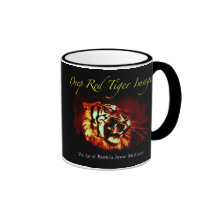 Deep Red Tiger Images Mug