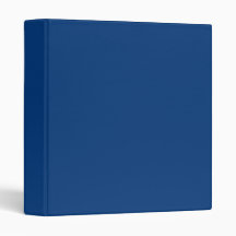 Deep royal blue 3 ring binders