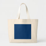 Deep royal blue canvas bag