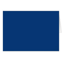 Deep royal blue greeting card