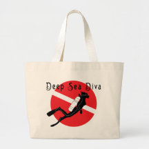 Deep Sea Diva Canvas Bag