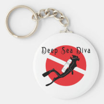 Deep Sea Diva Key Chain