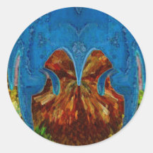 Deep Sea Exotic Flora Fauna - Graphic Imagination Sticker
