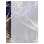 Deep Sea I · Fractal Art · Blue Letterhead Template