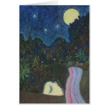 Deep Sleep Greeting Cards