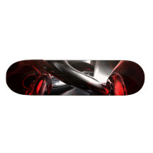 Deep Wounds Abstract Skateboard
