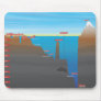 Deepest Ocean infographic Mousepad